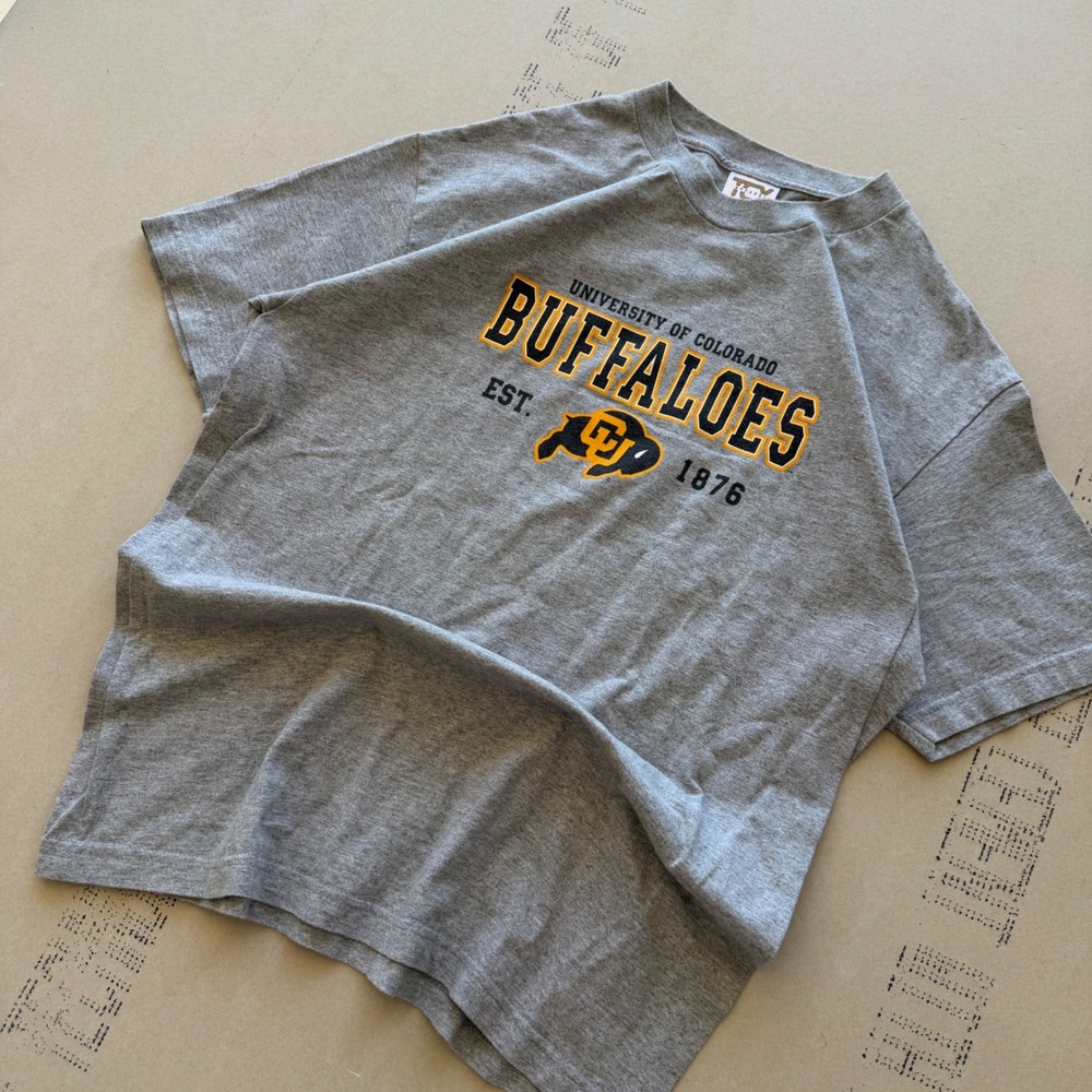 Vintage 90's TCX Apparel University of Colorado Buffaloes T-shirt